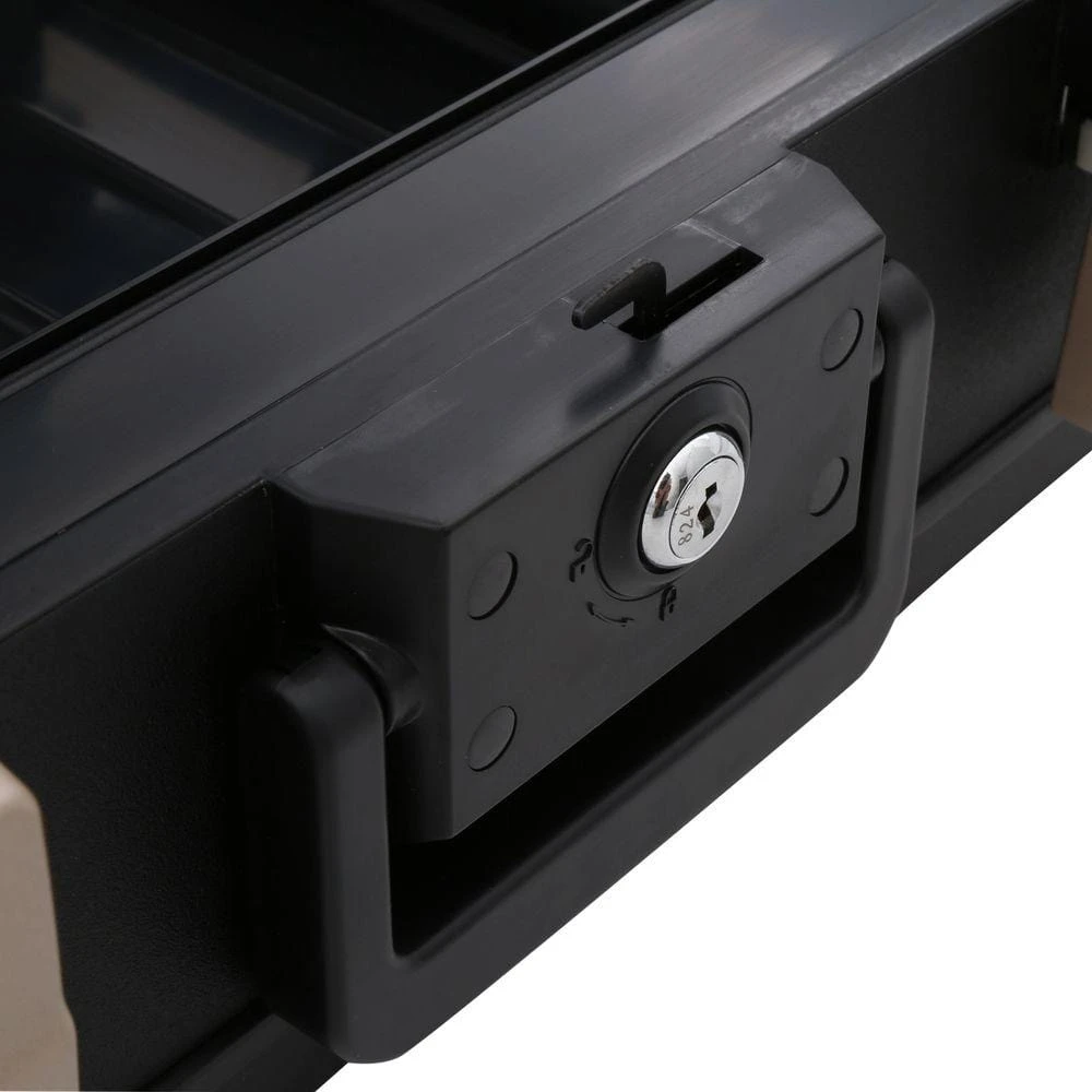 Honeywell 0.39 Cu. Ft. Molded Fire Resistant And Waterproof Legal Document Storage Chest With Key And Double Latch Lock 4 Honeywell 0.39 Cu. Ft. Molded Fire Resistant And Waterproof Legal Document Storage Chest With Key And Double Latch Lock - Image 4