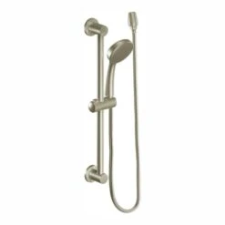 1-Spray Eco-Performance 4 In. Hand Shower With Slide Bar In Brushed Nickel