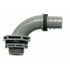 1/2 In. 90 Degree Non-Metallic Liquid Tight 1-Piece PVC Fitting (Case Of 20) -arbor Shop d37b8e2e54ebd46eee68ff166f86e41e