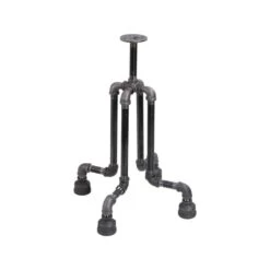 1/2 In. Black Pipe 16 In. W X 20 In. H Roots Design End Table Kit
