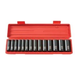 1/2 In. Drive 11-32 Mm 6-Point Deep Impact Socket Set