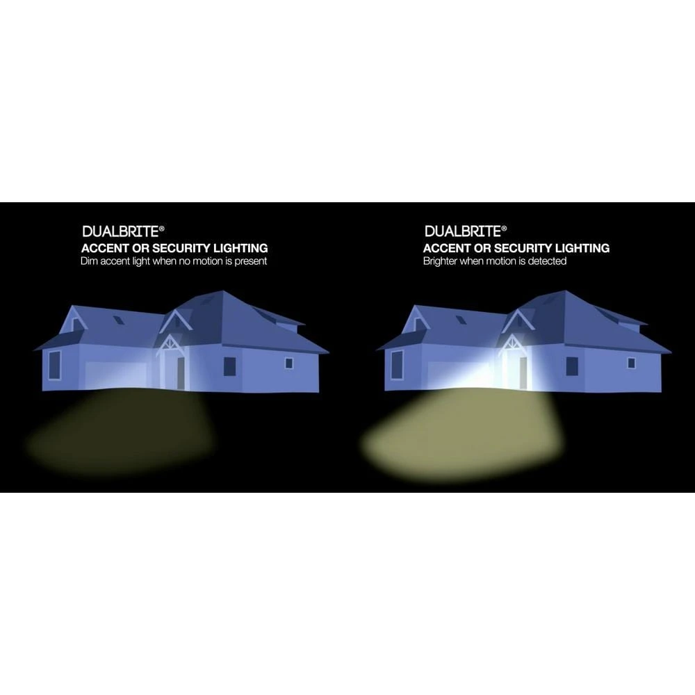 1-Light Black Motion Activated Outdoor Wall Lantern Sconce 2 1-Light Black Motion Activated Outdoor Wall Lantern Sconce - Image 2