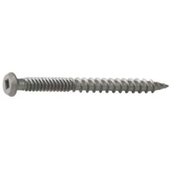 #9 X 2-1/2 In. Coarse Gray Internal Star Torque-Drive Composite Deck Screw (5 Lb. Pack)