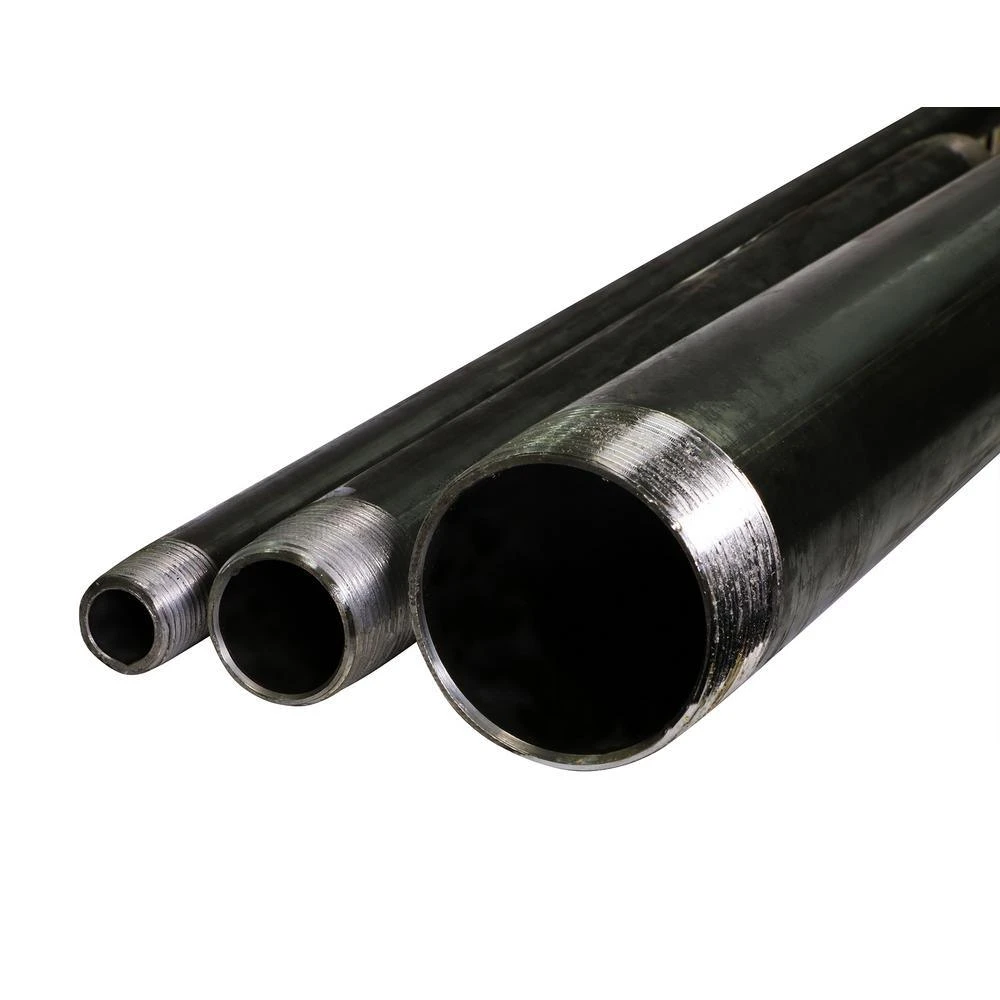 1/2 In X 48 In. Black Steel Pipe (5-Pack) 3 1/2 In X 48 In. Black Steel Pipe (5-Pack) - Image 3