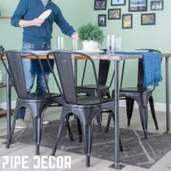 1 In. X 2.5 Ft. L Black Steel Pipe Square Flange Table Leg Kit (Set Of 4) 11 1 In. X 2.5 Ft. L Black Steel Pipe Square Flange Table Leg Kit (Set Of 4) -arbor Shop dc71b10664d011e12017f3f8ffd7e712