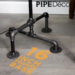 1/2 In. Black Steel Pipe 56 In. H Reader Floor Lamp Kit -arbor Shop de7f4a1d85b81401090289d8afc3b8c2