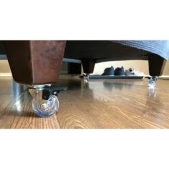 1.4 In. Mini-Jewel Swivel Caster With Brake And 88 Lbs. Load Capacity (4-Pack) -arbor Shop de9564078ece6b219143a0b341de8811