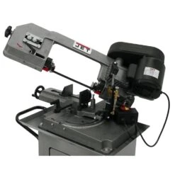 1/2 HP 5 In. X 6 In. Mitering Metalworking Horizontal Band Saw With Closed Stand, 3-Speed, 115/230-Volt, HBS-56S -arbor Shop e23f8626b4ff01ee14808e15a84f209b
