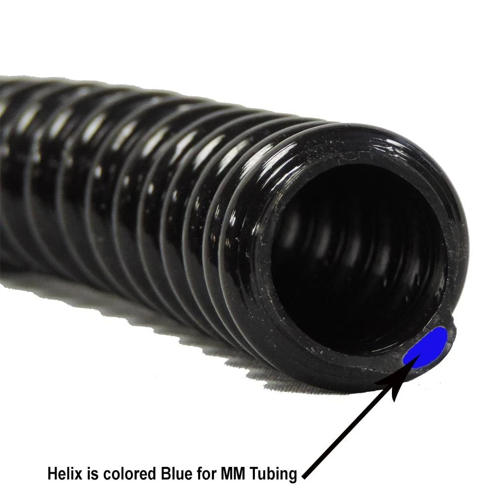 1-1/4 In. Dia X 100 Ft. MM Sizing Black Non Kink, Corrugated, Flexible PVC Pond Tubing 2 1-1/4 In. Dia X 100 Ft. MM Sizing Black Non Kink, Corrugated, Flexible PVC Pond Tubing - Image 2