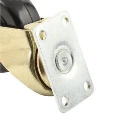 1-31/32 In. Brass And Black Caster With 88.2 Lbs. Load Rating 6 1-31/32 In. Brass And Black Caster With 88.2 Lbs. Load Rating -arbor Shop e81d10faffa1e2dc1ca23bfd9e6ada70