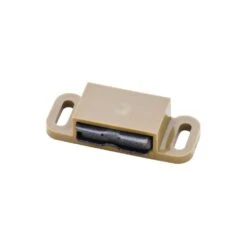 1-5/8 In. Tan Magnetic Door Catch (10-Pack)