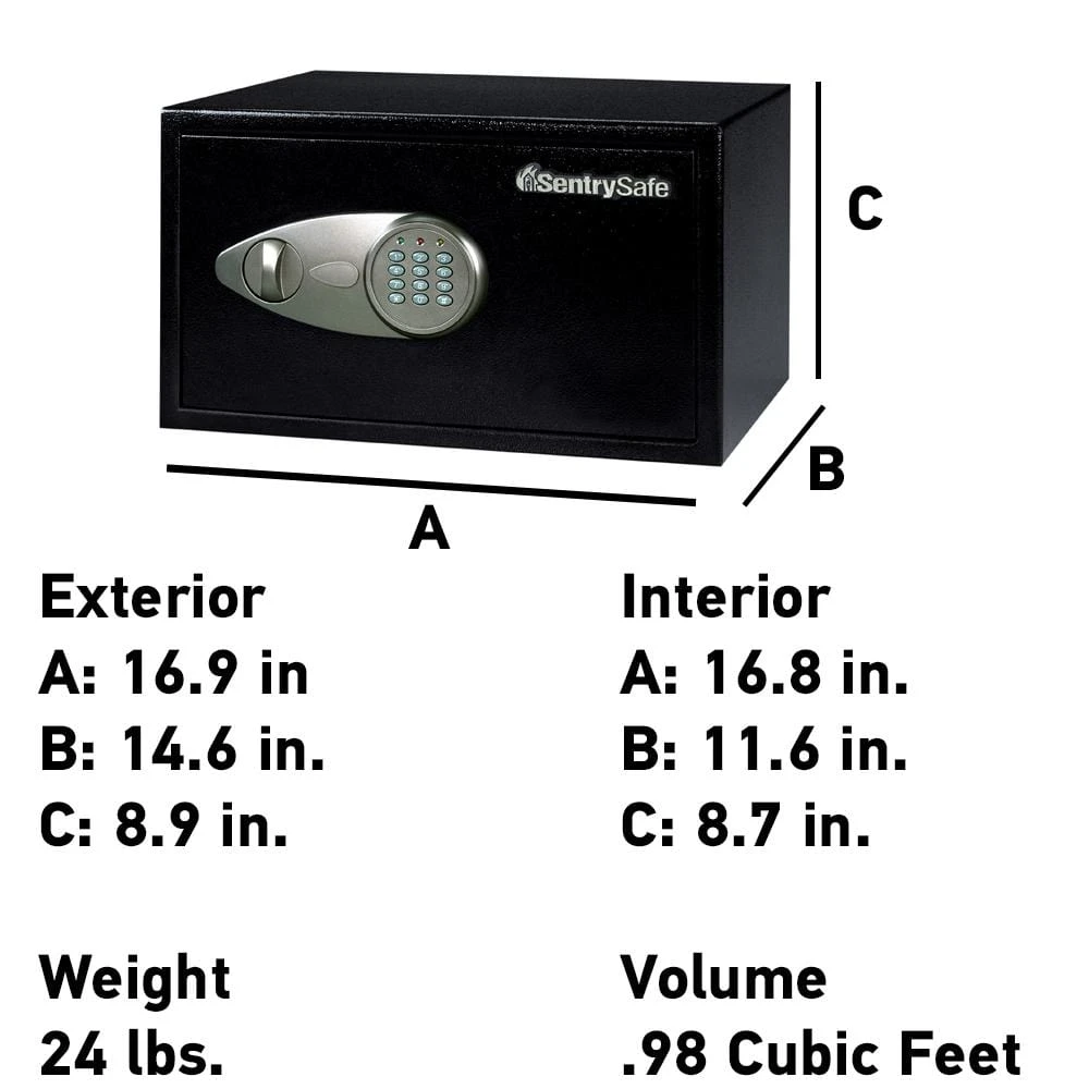 1.0 Cu. Ft. Security Safe With Digital Keypad 5 1.0 Cu. Ft. Security Safe With Digital Keypad - Image 5
