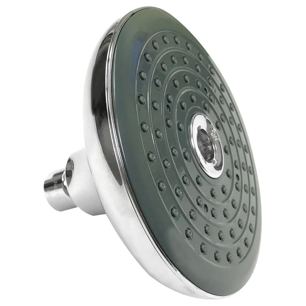 1-spray 6 In. Dual Shower Head And Handheld Shower Head In Chrome 2 1-spray 6 In. Dual Shower Head And Handheld Shower Head In Chrome - Image 2