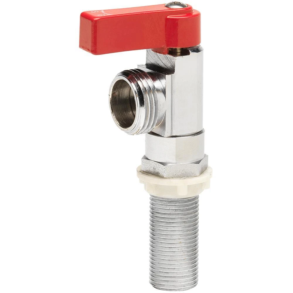 1/2 In. Brass MIP X MHT Washing Machine Hot Water Valve 1 1/2 In. Brass MIP X MHT Washing Machine Hot Water Valve