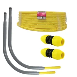 1 In. Polyethylene Gas Pipe New Install Kit (1) 1 In. X 100 Ft. Pipe (2) 1 In. Couplers (2) 1 In. Meter Risers -arbor Shop ef6b45b1449a01b1acc3988399cbfea0