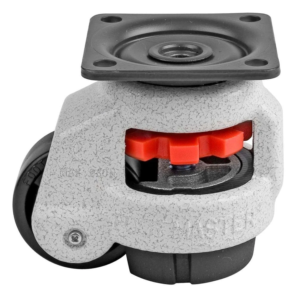 1-5/8 In. Nylon Wheel Top Plate Leveling Caster With Load Rating 110 Lbs. 2 1-5/8 In. Nylon Wheel Top Plate Leveling Caster With Load Rating 110 Lbs. - Image 2