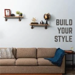 1/2 In. Black Pipe 4.625 In. W X 4.65 In. H Wall Mounted Double Flange Angled Shelf Bracket Kit (4-Pack) 15 1/2 In. Black Pipe 4.625 In. W X 4.65 In. H Wall Mounted Double Flange Angled Shelf Bracket Kit (4-Pack) -arbor Shop f07647a9e5198c18c178d27ee020feea