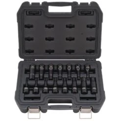 1/2 In. Drive Combination Impact Hex Socket Set (15-Piece)