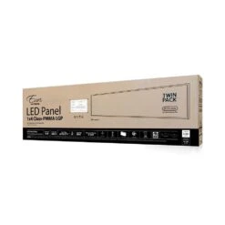 1 Ft. X 4 Ft. White Integrated LED Flat Panel, 4000K, 40-Watt (2-Pack) -arbor Shop f464f4ad5940a87e9e123a023ea3c768