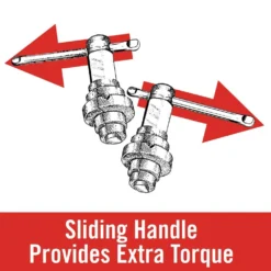RIDGID 1 In. To 2 In. Model 342 Internal Wrench 18 RIDGID 1 In. To 2 In. Model 342 Internal Wrench -arbor Shop f87a445dbb6f71879bbadded347dcc9b