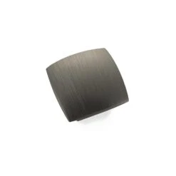 1-1/2 In. Satin Nickel Simple Soft Square Knob -arbor Shop f880dc0b79ac423dd1f9ab2dcf05d52c
