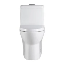 1-piece 1.28 GPF Dual Flush High Efficiency Elongated Toilet In White(Seat Included) -arbor Shop f91d3ca594eedb4bcdaf7fc2e5eb9281