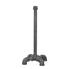 1/2 In. Black Steel Pipe 1.2 Ft. H Paper Towel Holder Kit