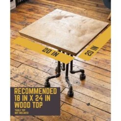 1/2 In. Black Pipe 16 In. W X 20 In. H Roots Design End Table Kit 11 1/2 In. Black Pipe 16 In. W X 20 In. H Roots Design End Table Kit -arbor Shop fce6ddb4cb395a44134ff64dac561466