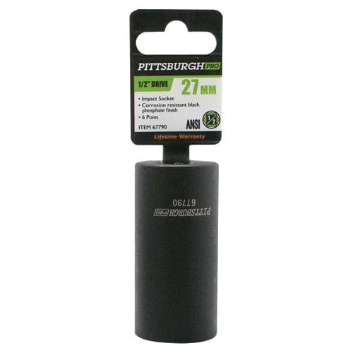 1/2 In. Drive 27mm Deep Impact Socket 1 1/2 In. Drive 27mm Deep Impact Socket